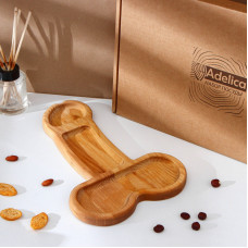 Деревянное блюдо для подачи в форме члена (32,5 х 20 х 1,7 см) Деревянное блюдо для подачи в форме члена (32,5 х 20 х 1,7 см)