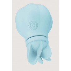 Голубой стимулятор клитора с 5 насадками Caress Голубой стимулятор клитора с 5 насадками Caress