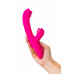 Розовый вибратор-кролик со стимулирующим шариком Rolli - 22 см. Розовый вибратор-кролик со стимулирующим шариком Rolli - 22 см.