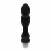 Черный утяжеленный анальный стимулятор Rocker Plug - 12 см.