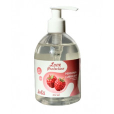 Лубрикант на водной основе Love Protection Raspberry с ароматом малины - 300 мл. Лубрикант на водной основе Love Protection Raspberry с ароматом малины - 300 мл.