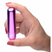 Лиловая вибропуля 10X Rechargeable Vibrating Metallic Bullet