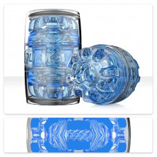 Мастурбатор Fleshlight Quickshot Turbo Blue Ice Мастурбатор Fleshlight Quickshot Turbo Blue Ice