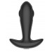 Черный массажер простаты с вибрацией, эффектом маятника и пультом ДУ Черный массажер простаты с вибрацией, эффектом маятника и пультом ДУ