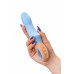 Голубой силиконовый вибратор Bluebell - 18,5 см. Голубой силиконовый вибратор Bluebell - 18,5 см.