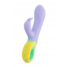 Сиреневый вибратор-кролик Wisteria - 18,5 см. Сиреневый вибратор-кролик Wisteria - 18,5 см.