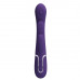 Фиолетовый мультифункциональный вибратор Shania - 22,2 см. Фиолетовый мультифункциональный вибратор Shania - 22,2 см.