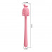 Розовый гибкий вибратор - 14,2 см.