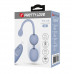 Голубые вагинальные шарики Willie с вибрацией и пультом ДУ Голубые вагинальные шарики Willie с вибрацией и пультом ДУ