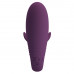 Фиолетовый вибратор-кит Jayleen с управлением через приложение