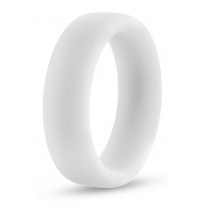 Белое люминесцентное эрекционное кольцо Silicone Glo Cock Ring Белое люминесцентное эрекционное кольцо Silicone Glo Cock Ring