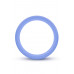 Голубое люминесцентное кольцо Silicone Glo Cock Ring