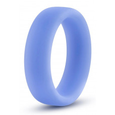 Голубое люминесцентное кольцо Silicone Glo Cock Ring Голубое люминесцентное кольцо Silicone Glo Cock Ring