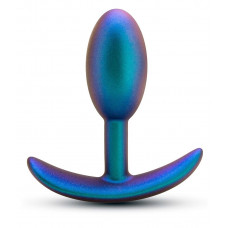 Синяя анальная пробка со смещенным центром тяжести The Nebula Plug - 9 см. Синяя анальная пробка со смещенным центром тяжести The Nebula Plug - 9 см.