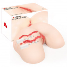 Мастурбатор-полуторс с двойным слоем материала и вибрацией Vanilla Onahole Мастурбатор-полуторс с двойным слоем материала и вибрацией Vanilla Onahole