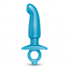 Голубая анальная пробка для массажа простаты Hither Silicone Prostate Plug - 14,3 см. Голубая анальная пробка для массажа простаты Hither Silicone Prostate Plug - 14,3 см.