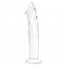 Большой стеклянный стимулятор 12’’ Glass Dildo With Veins & Flat Base - 28 см. Большой стеклянный стимулятор 12’’ Glass Dildo With Veins & Flat Base - 28 см.