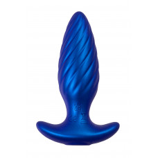 Синяя анальная вибровтулка Closs с управлением через приложение Синяя анальная вибровтулка Closs с управлением через приложение