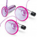 Фиолетовая вибропомпа для клитора и сосков Vibrating Nipple Suckers with Clitoral Pump and Quick Release Фиолетовая вибропомпа для клитора и сосков Vibrating Nipple Suckers with Clitoral Pump and Quick Release