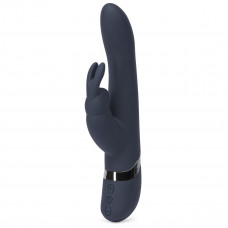 Тёмно-синий вибратор Oh My USB Rechargeable Rabbit Vibrator - 25,4 см. Тёмно-синий вибратор Oh My USB Rechargeable Rabbit Vibrator - 25,4 см.