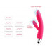 Сливово-розовый вибратор Trysta с клиторальным отростком и движущимся шариком в кончике - 18,6 см. Сливово-розовый вибратор Trysta с клиторальным отростком и движущимся шариком в кончике - 18,6 см.
