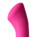 Ярко-розовый вибратор Ida со скошенной головкой для G-стимуляции - 19 см. Ярко-розовый вибратор Ida со скошенной головкой для G-стимуляции - 19 см.