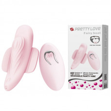 Клиторальный стимулятор Fairy Boat с дистанционным управлением Клиторальный стимулятор Fairy Boat с дистанционным управлением