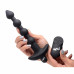 Черные анальные бусы с вибрацией и пультом ДУ 28X Remote Control Vibrating Silicone Anal Beads - 19 см. Черные анальные бусы с вибрацией и пультом ДУ 28X Remote Control Vibrating Silicone Anal Beads - 19 см.