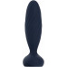 Темно-синяя анальная вибропробка Jordan с поступательными движениями - 12 см. Темно-синяя анальная вибропробка Jordan с поступательными движениями - 12 см.