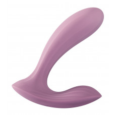 Розовый интерактивный вибромассажер Erica Розовый интерактивный вибромассажер Erica