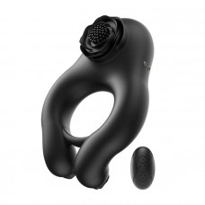 Черное эрекционное кольцо Abe с пультом ДУ Черное эрекционное кольцо Abe с пультом ДУ