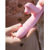 Розовый вибратор Anita с возвратно-поступательными движениями и вакуумом - 21,1 см. Розовый вибратор Anita с возвратно-поступательными движениями и вакуумом - 21,1 см.