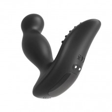 Черный вибромассажер простаты 3,5’’ Remote Control P-spot Massager - 12,5 см. Черный вибромассажер простаты 3,5’’ Remote Control P-spot Massager - 12,5 см.