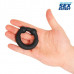 Черное эрекционное силиконовое кольцо Черное эрекционное силиконовое кольцо