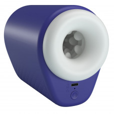 Синий автоматический вибромастурбатор Dj Lady Синий автоматический вибромастурбатор Dj Lady