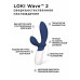Синий вибромассажер простаты Lelo Loki Wave 2 - 19,6 см. Синий вибромассажер простаты Lelo Loki Wave 2 - 19,6 см.