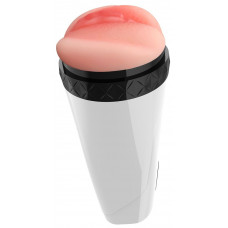 Мастурбатор-вагина с вибрацией в колбе Molly