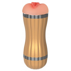 Мастурбатор-вагина с вибрацией в колбе Bevis