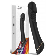 Черный вибратор для G-точки Hancock - 20,4 см Черный вибратор для G-точки Hancock - 20,4 см