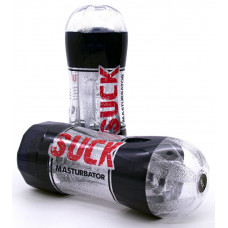 Прозрачный мастурбатор-вагина Suck