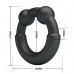 Черное эрекционное кольцо Meco