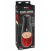 Телесный мастурбатор-вагина в черной колбе с вибрацией Fuck-O-Matic Pro XL Телесный мастурбатор-вагина в черной колбе с вибрацией Fuck-O-Matic Pro XL