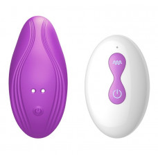 Фиолетовый вибратор в трусики с пультом ДУ