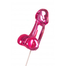 Розовый леденец в форме члена со вкусом айриш крим - 80 гр. Розовый леденец в форме члена со вкусом айриш крим - 80 гр.