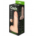 Телесный фаллоудлинитель с мошонкой Cock Next - 19 см. Телесный фаллоудлинитель с мошонкой Cock Next - 19 см.
