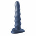 Черный нереалистичный дилдо Unicorn - 17,5 см.