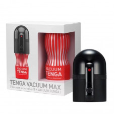 Набор Tenga Vacuum Max: мастурбатор и устройство для создания вакуума Набор Tenga Vacuum Max: мастурбатор и устройство для создания вакуума