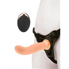 Женский вибрострапон со съемной насадкой и пультом ДУ