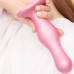 Розовая насадка Strap-On-Me Dildo Plug Curvy size M Розовая насадка Strap-On-Me Dildo Plug Curvy size M