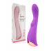 Фиолетовый вибратор для G-стимуляции - 19,1 см.